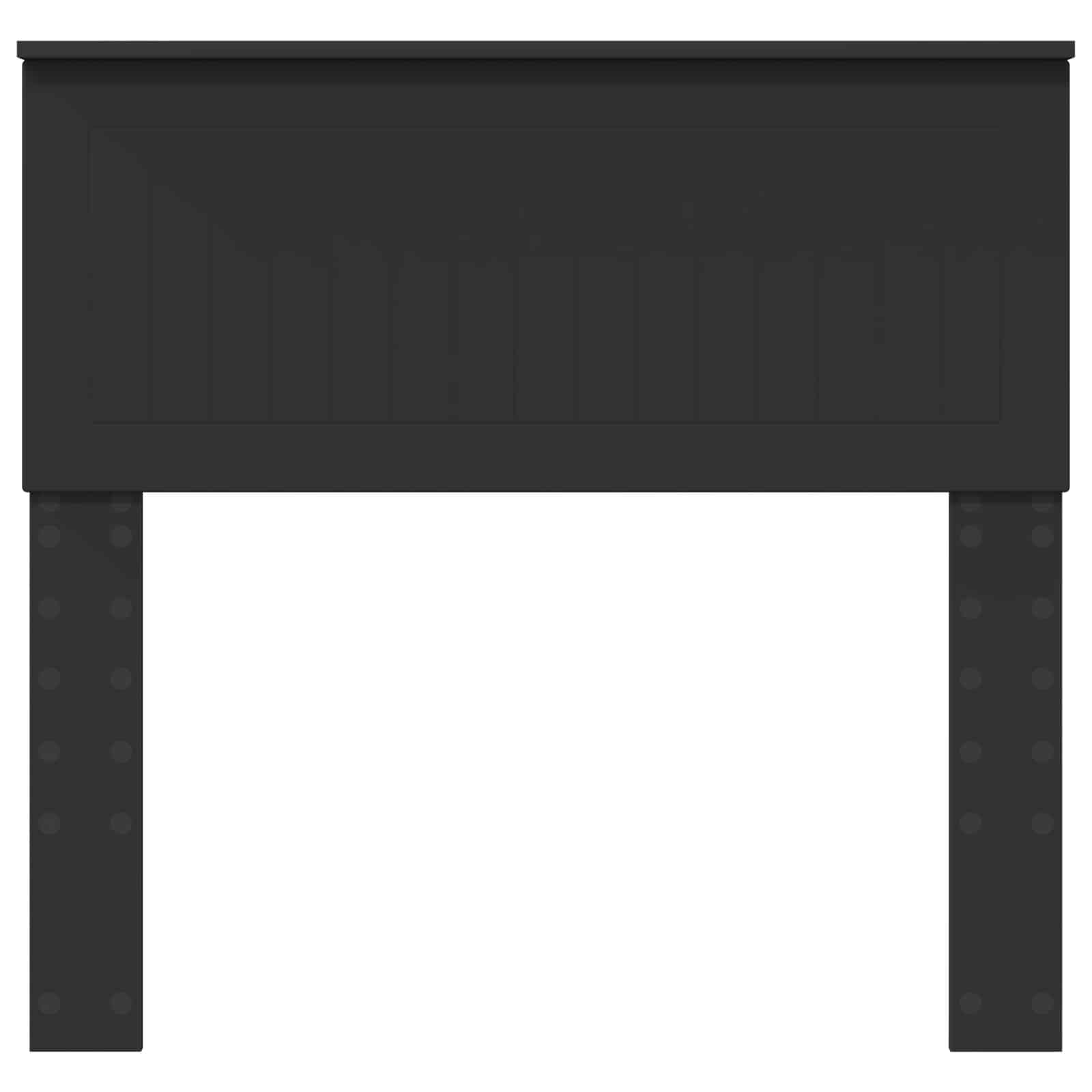 Hoofdbord Zwart Eiken Bewerkt hout is nu te koop bij PeponiXL, paradijselijk wonen!