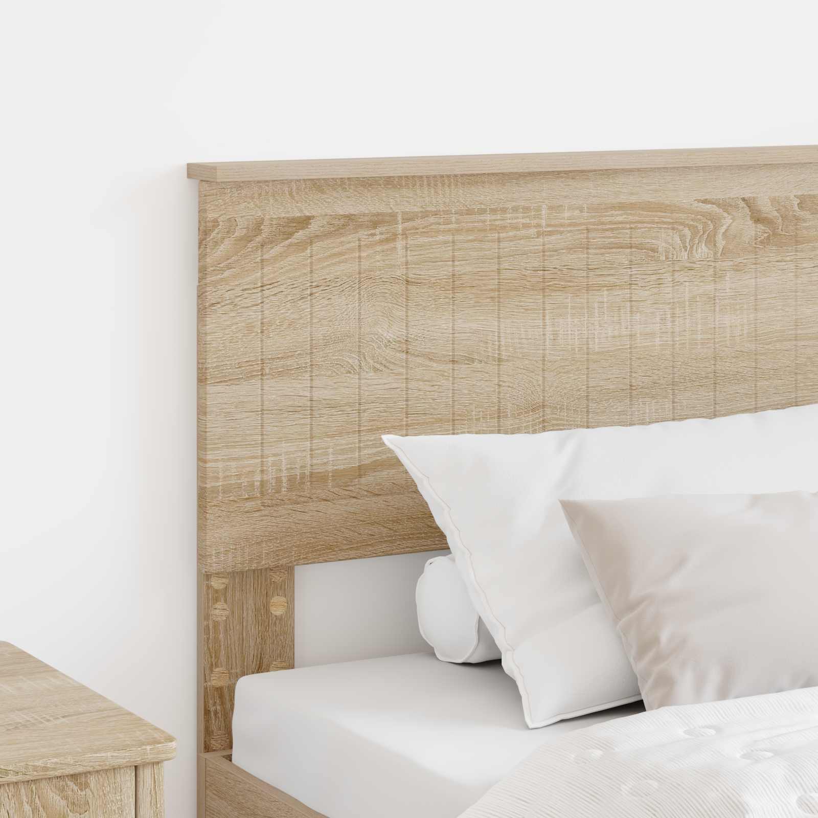 Hoofdbord Sonoma Eiken Bewerkt hout is nu te koop bij PeponiXL, paradijselijk wonen!