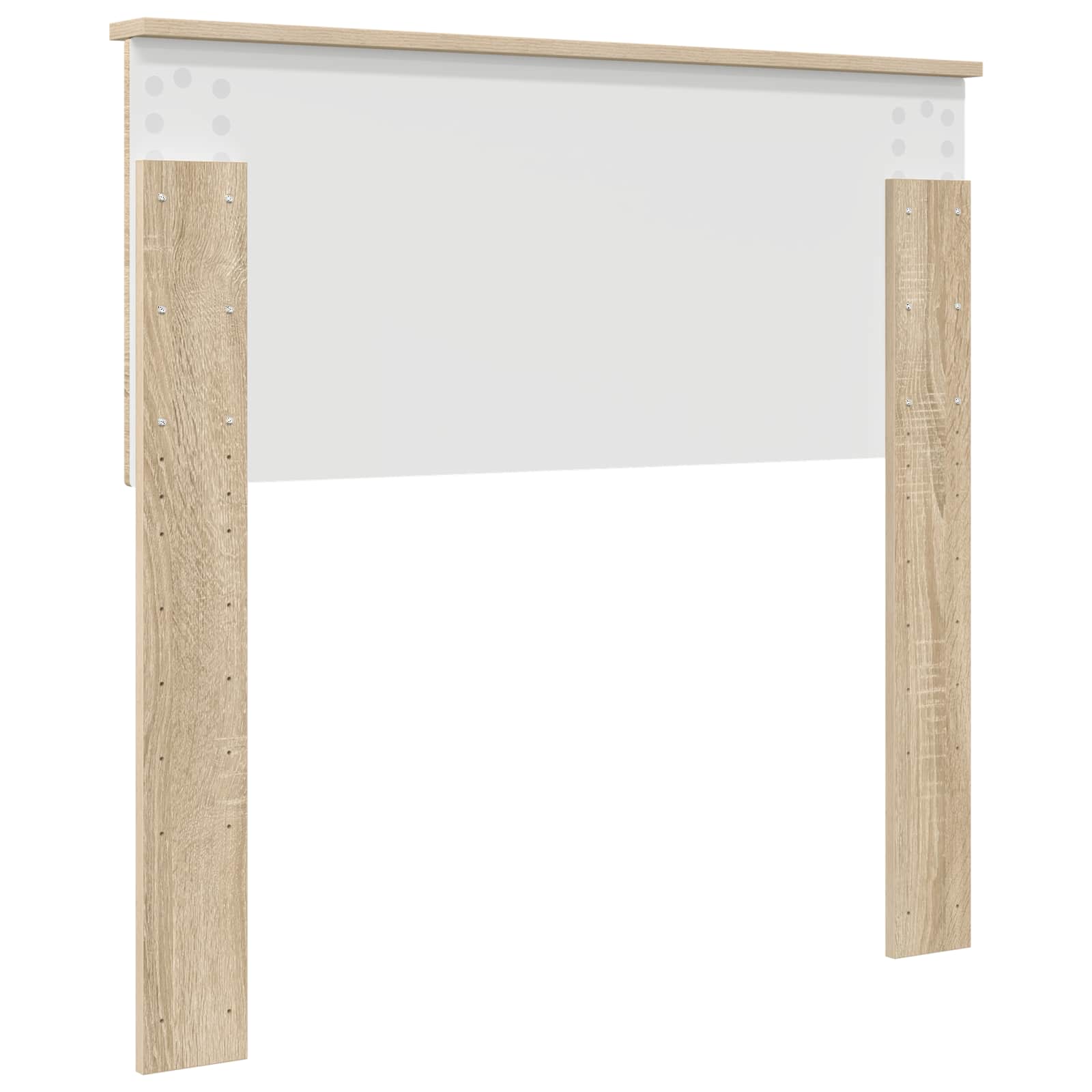 Hoofdbord Sonoma Eiken Bewerkt hout is nu te koop bij PeponiXL, paradijselijk wonen!