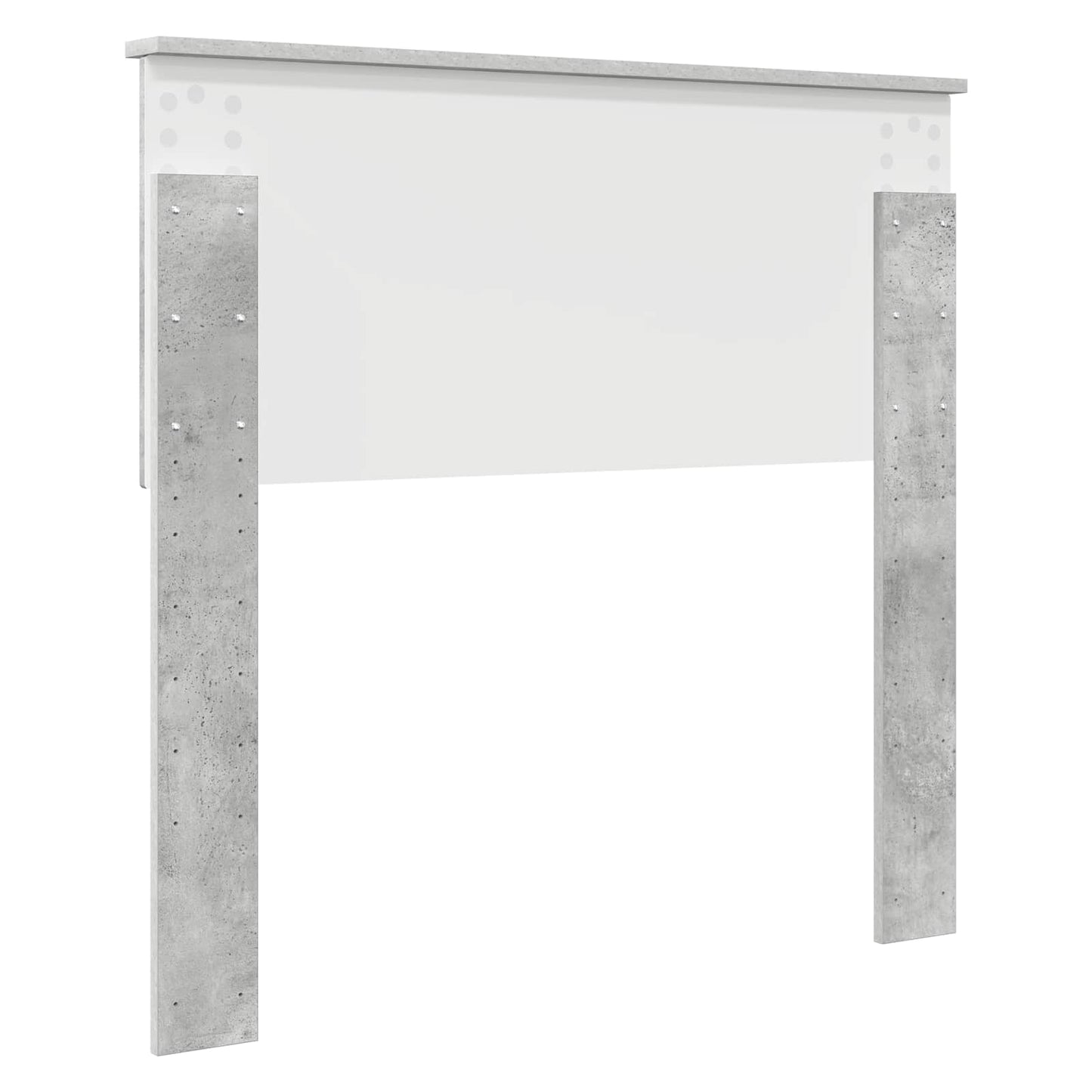 Hoofdbord Beton Grijs Bewerkt hout is nu te koop bij PeponiXL, paradijselijk wonen!