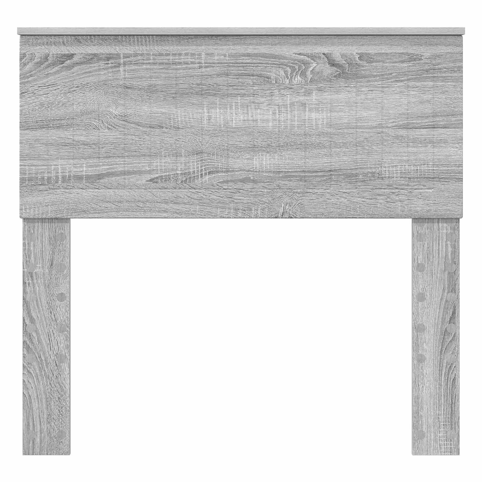 Hoofdbord Grijs Sonoma Bewerkt hout is nu te koop bij PeponiXL, paradijselijk wonen!