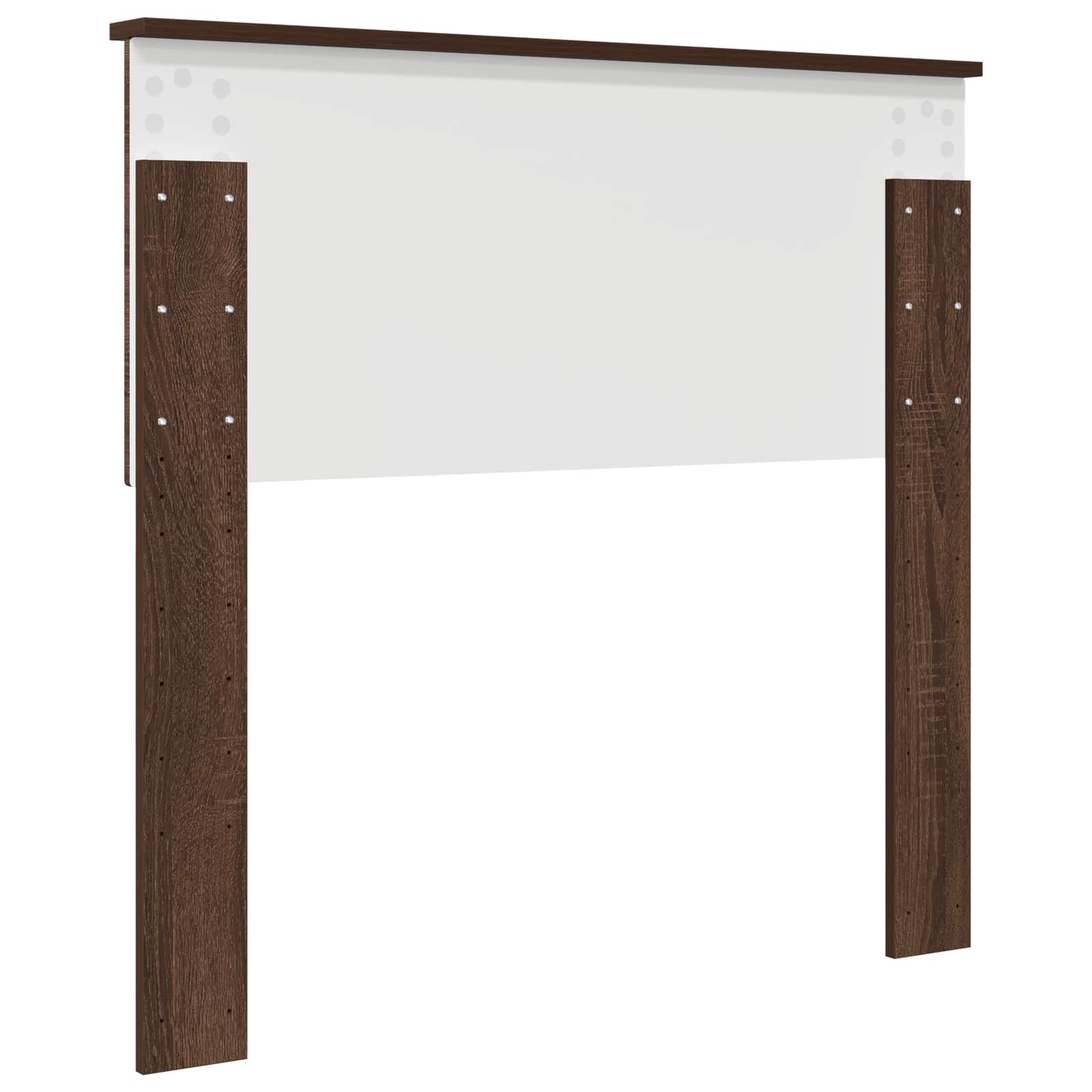 Hoofdbord Bruin Eiken Bewerkt hout is nu te koop bij PeponiXL, paradijselijk wonen!