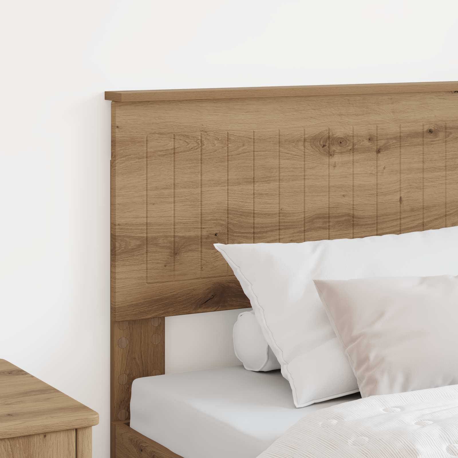 Hoofdbord Artisan Eiken Bewerkt hout is nu te koop bij PeponiXL, paradijselijk wonen!