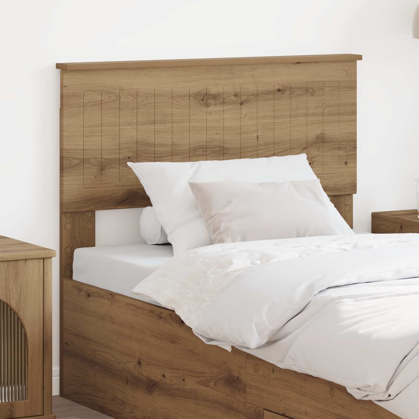 Hoofdbord Artisan Eiken Bewerkt hout is nu te koop bij PeponiXL, paradijselijk wonen!