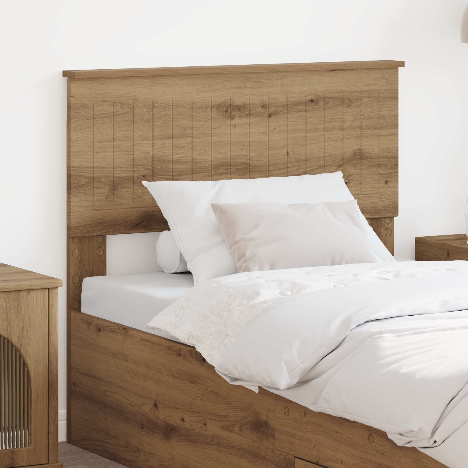 Hoofdbord Artisan Eiken Bewerkt hout is nu te koop bij PeponiXL, paradijselijk wonen!