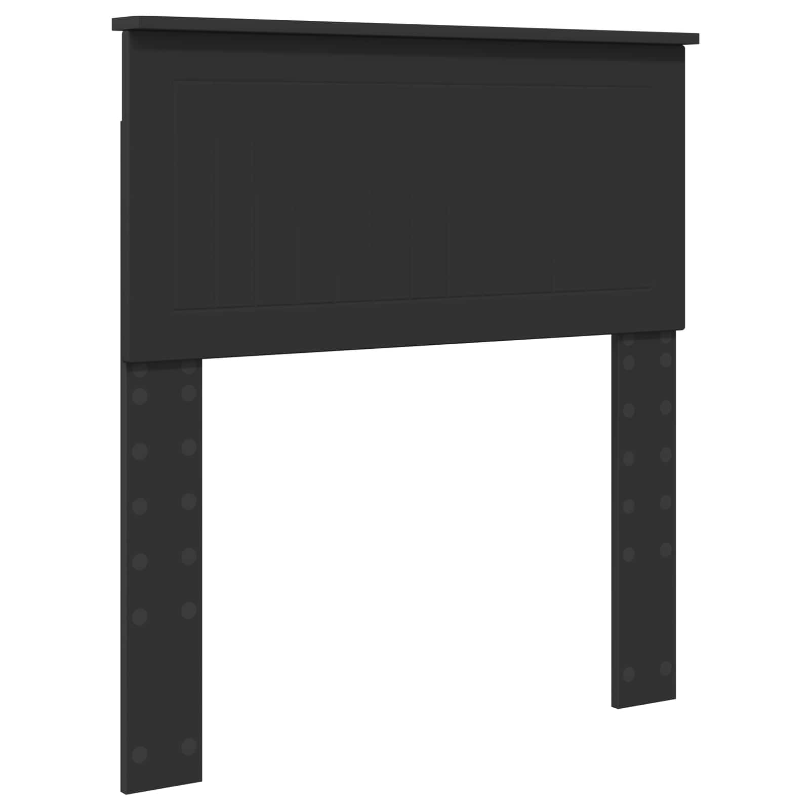 Hoofdbord Zwart Eiken Bewerkt hout is nu te koop bij PeponiXL, paradijselijk wonen!