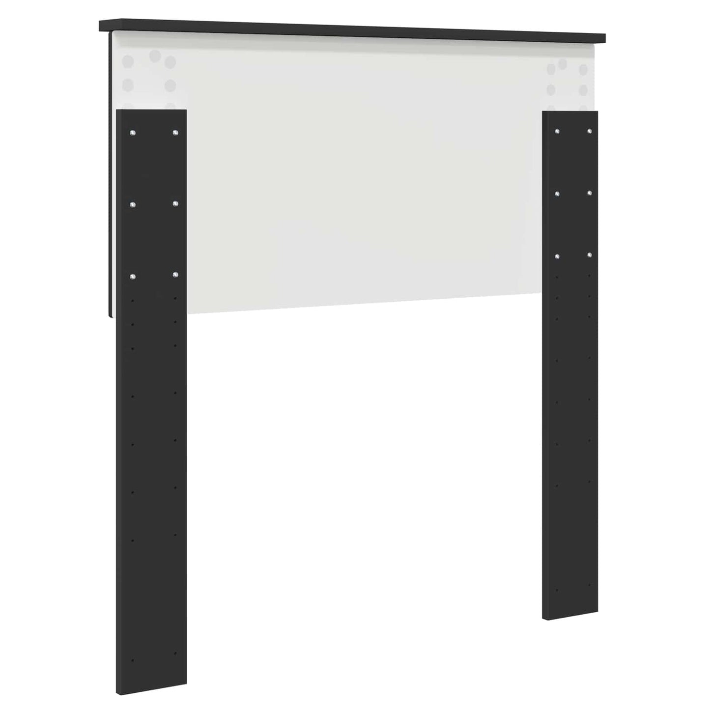 Hoofdbord Zwart Eiken Bewerkt hout is nu te koop bij PeponiXL, paradijselijk wonen!