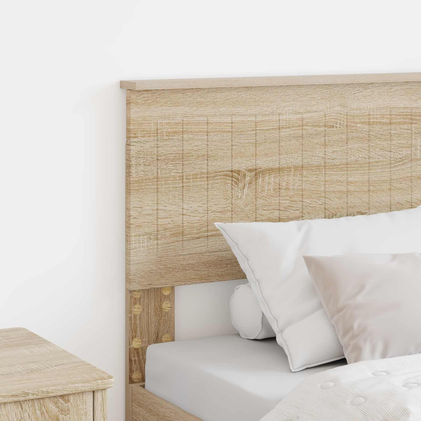 Hoofdbord Sonoma Eiken Bewerkt hout is nu te koop bij PeponiXL, paradijselijk wonen!