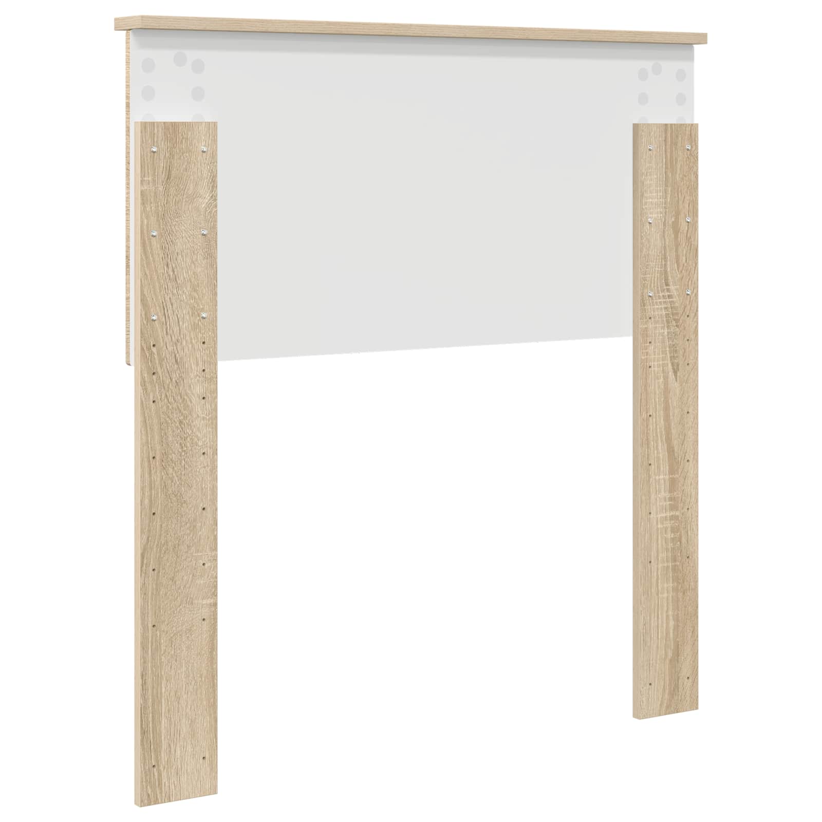 Hoofdbord Sonoma Eiken Bewerkt hout is nu te koop bij PeponiXL, paradijselijk wonen!