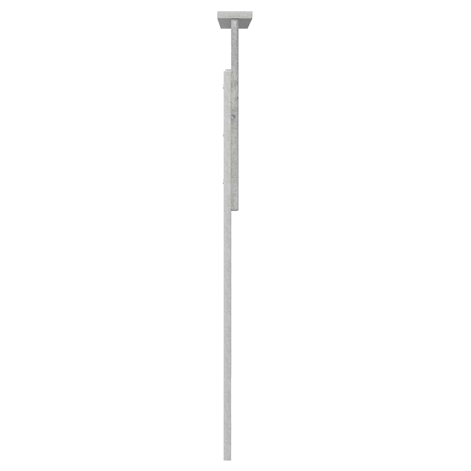 Hoofdbord Beton Grijs Bewerkt hout is nu te koop bij PeponiXL, paradijselijk wonen!
