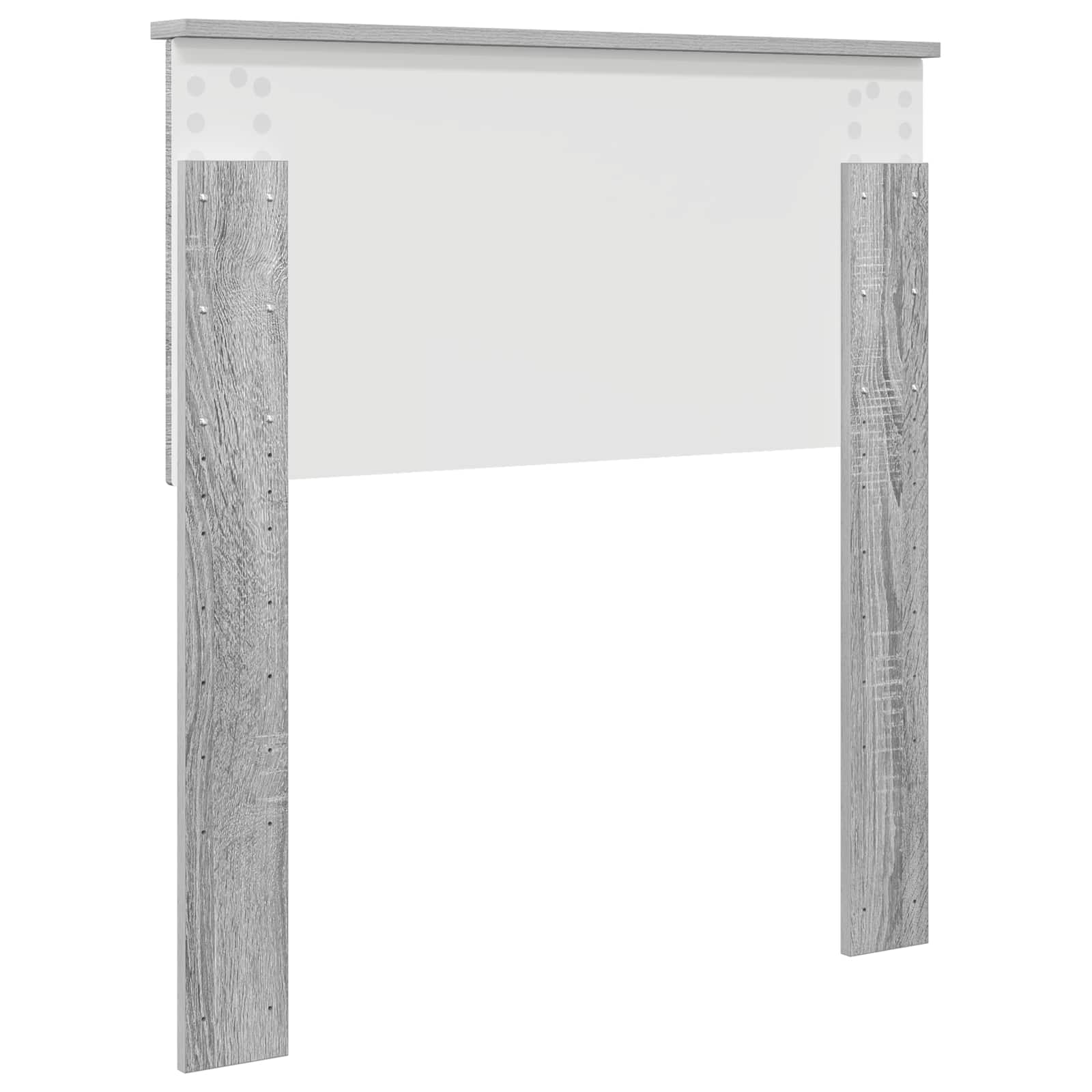 Hoofdbord Grijs Sonoma Bewerkt hout is nu te koop bij PeponiXL, paradijselijk wonen!
