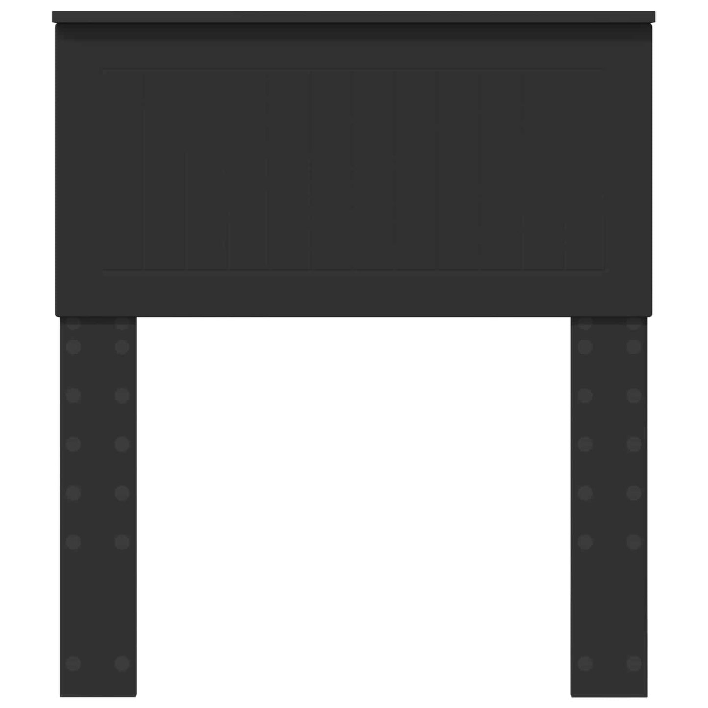 Hoofdbord Zwart Eiken Bewerkt hout is nu te koop bij PeponiXL, paradijselijk wonen!