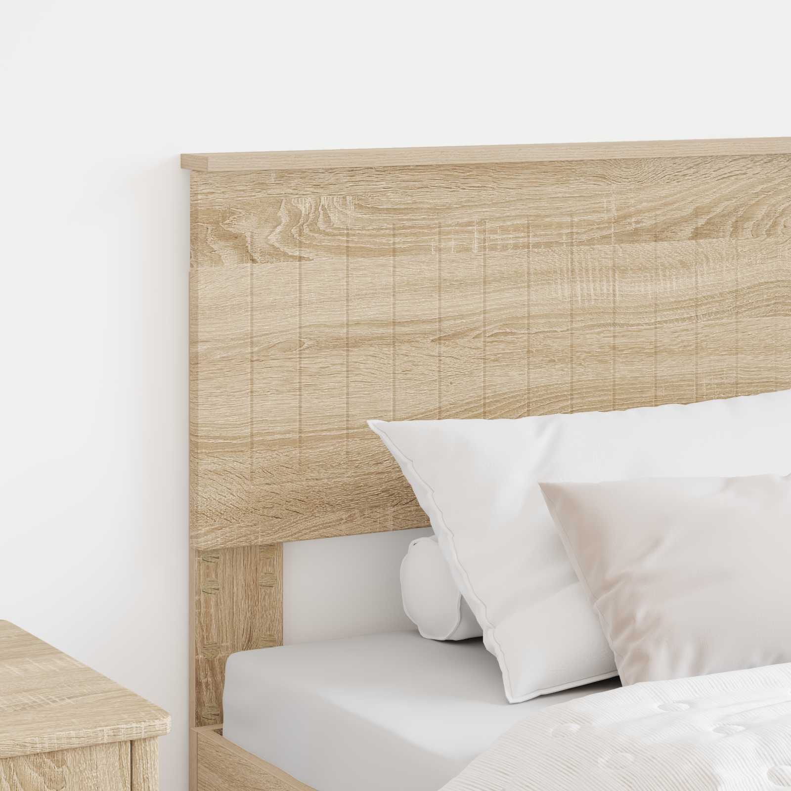 Hoofdbord Sonoma Eiken Bewerkt hout is nu te koop bij PeponiXL, paradijselijk wonen!