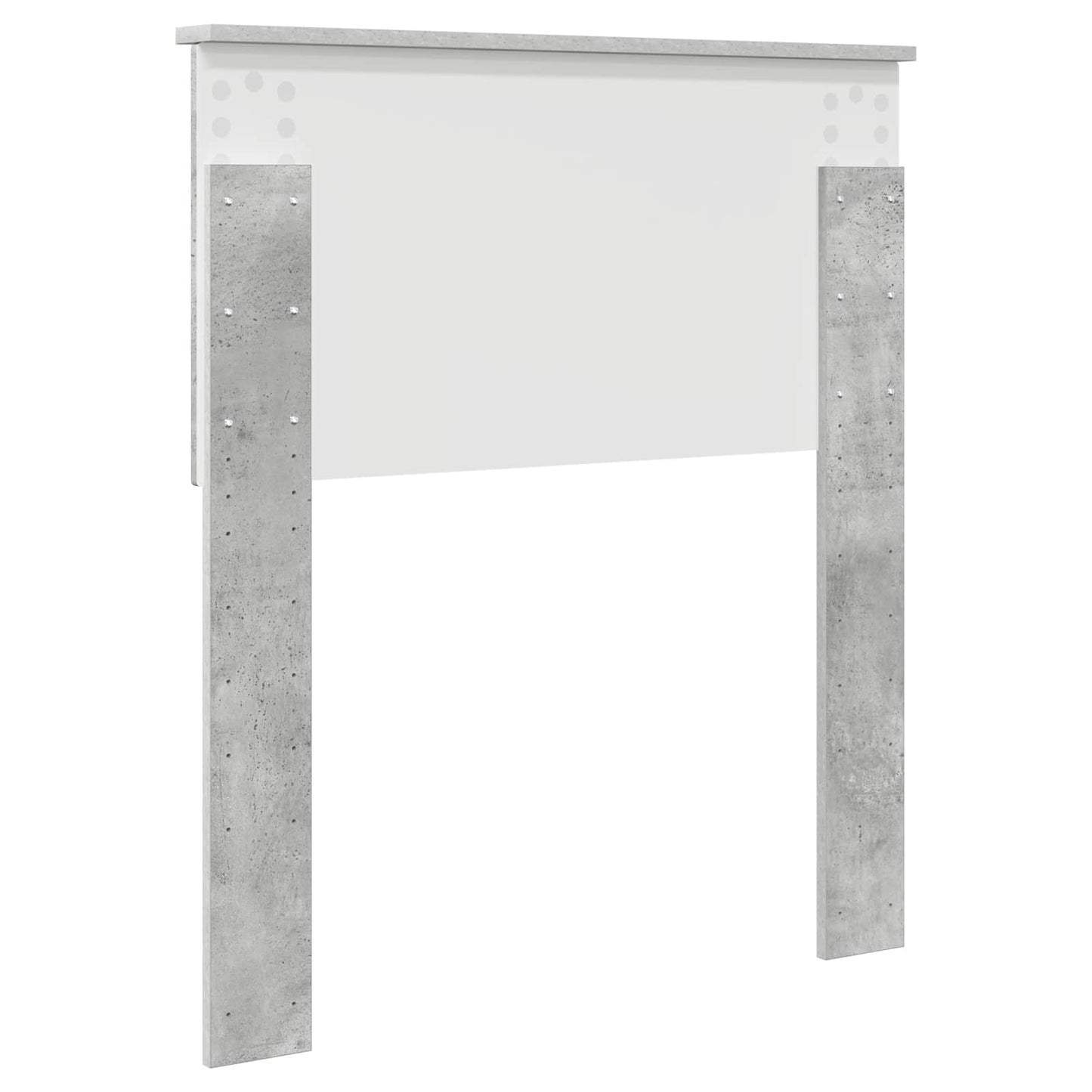 Hoofdbord Beton Grijs Bewerkt hout is nu te koop bij PeponiXL, paradijselijk wonen!