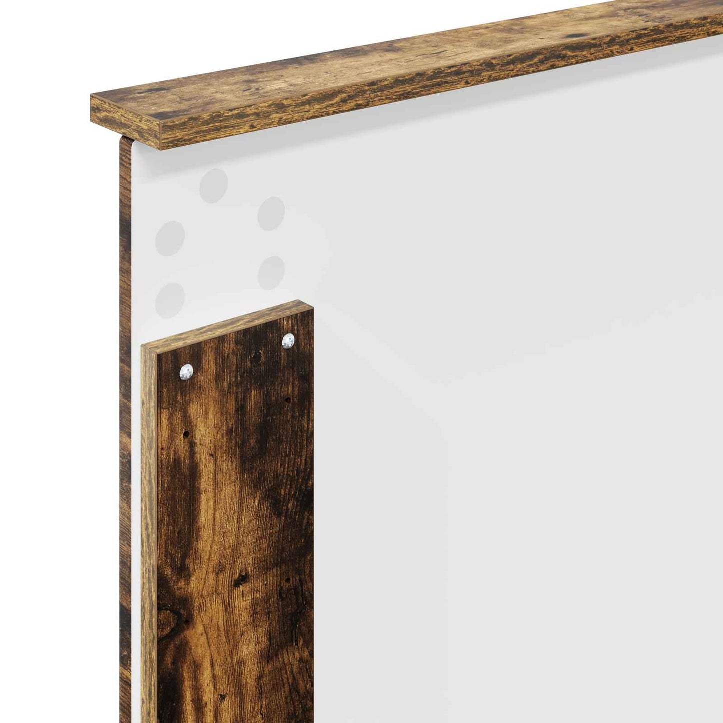 Hoofdbord Gerookt eiken Bewerkt hout is nu te koop bij PeponiXL, paradijselijk wonen!