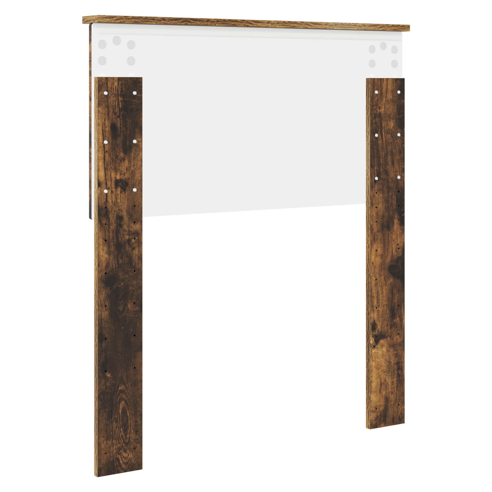 Hoofdbord Gerookt eiken Bewerkt hout is nu te koop bij PeponiXL, paradijselijk wonen!