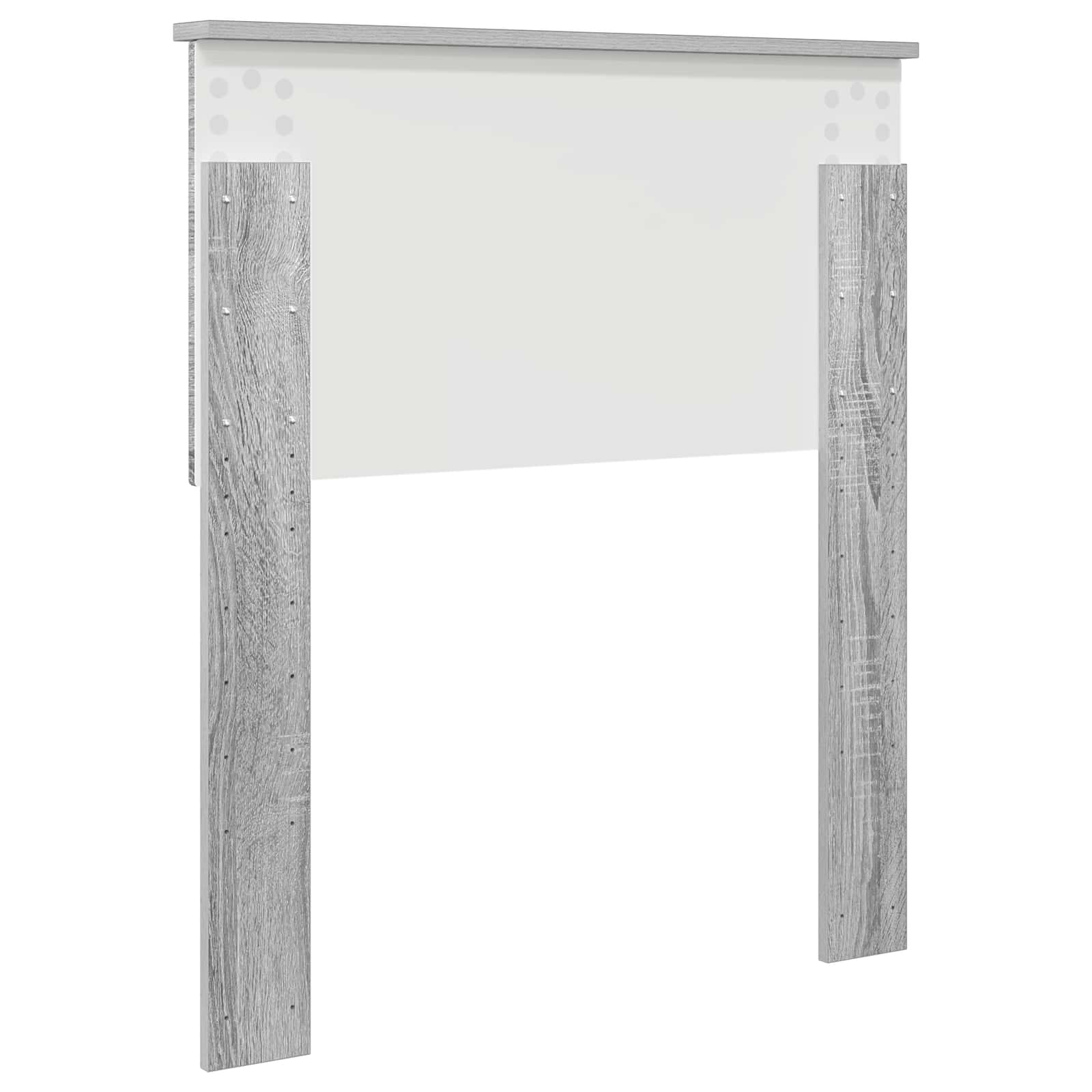 Hoofdbord Grijs Sonoma Bewerkt hout is nu te koop bij PeponiXL, paradijselijk wonen!