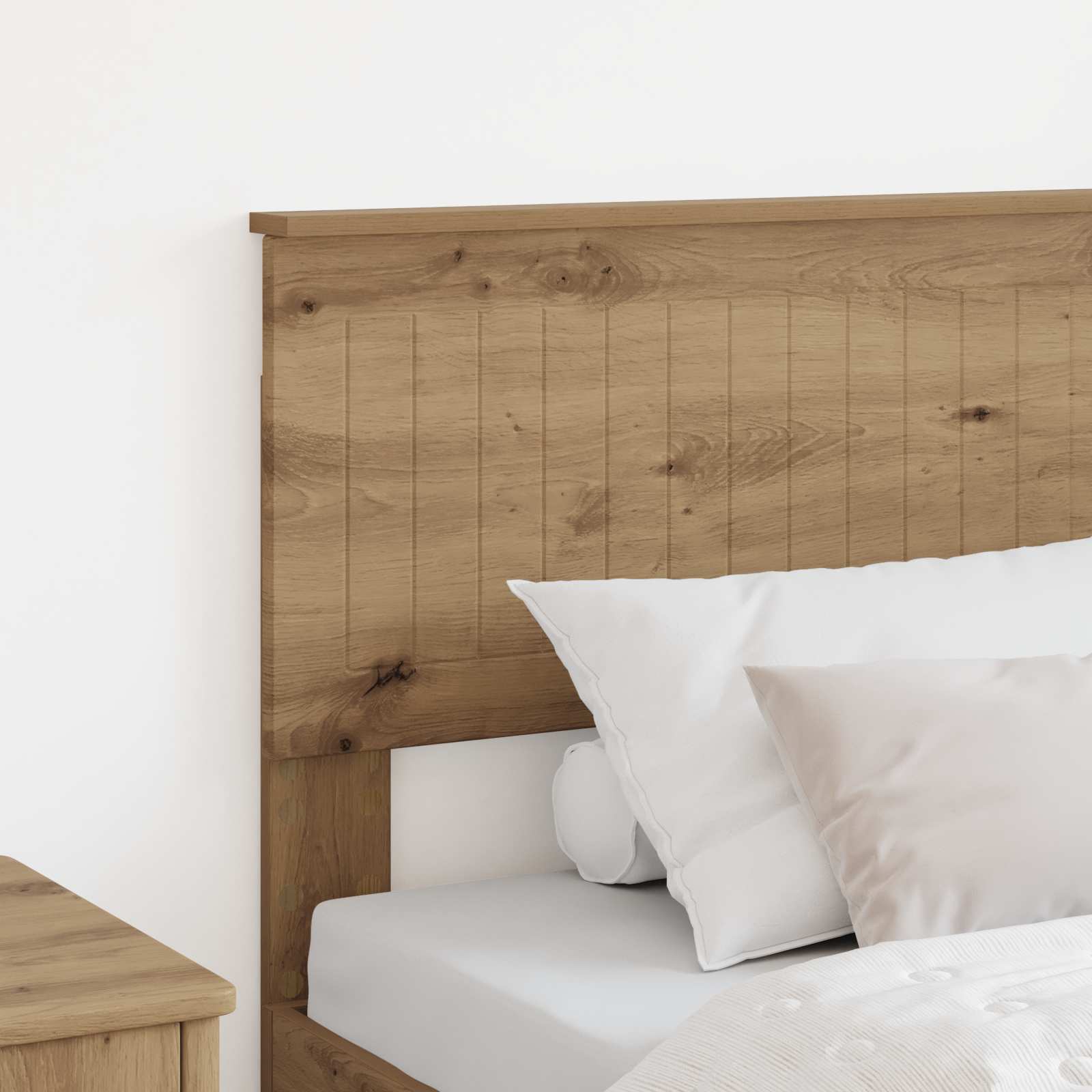 Hoofdbord Artisan Eiken Bewerkt hout is nu te koop bij PeponiXL, paradijselijk wonen!