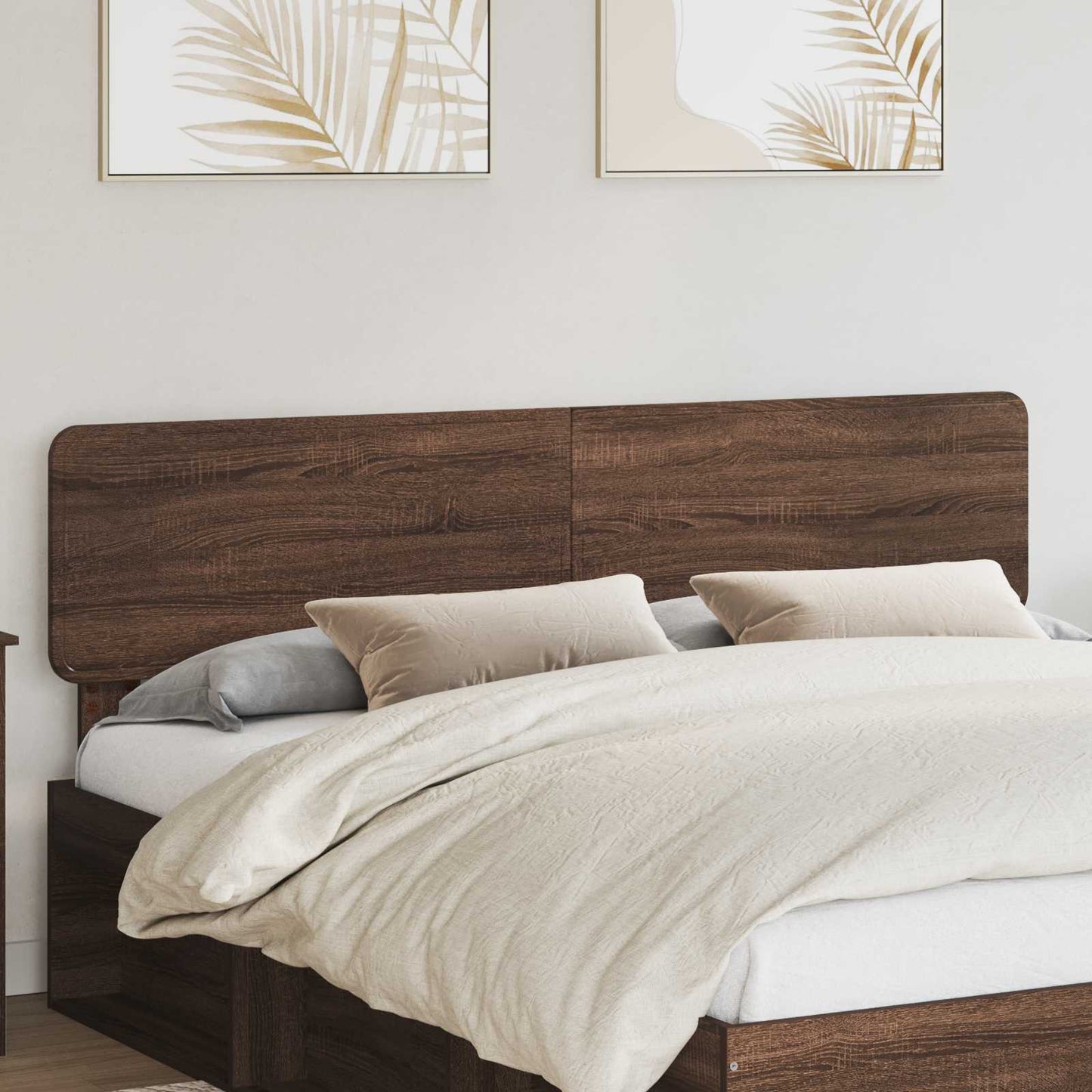 Hoofdbord Bruin Eiken Bewerkt hout is nu te koop bij PeponiXL, paradijselijk wonen!