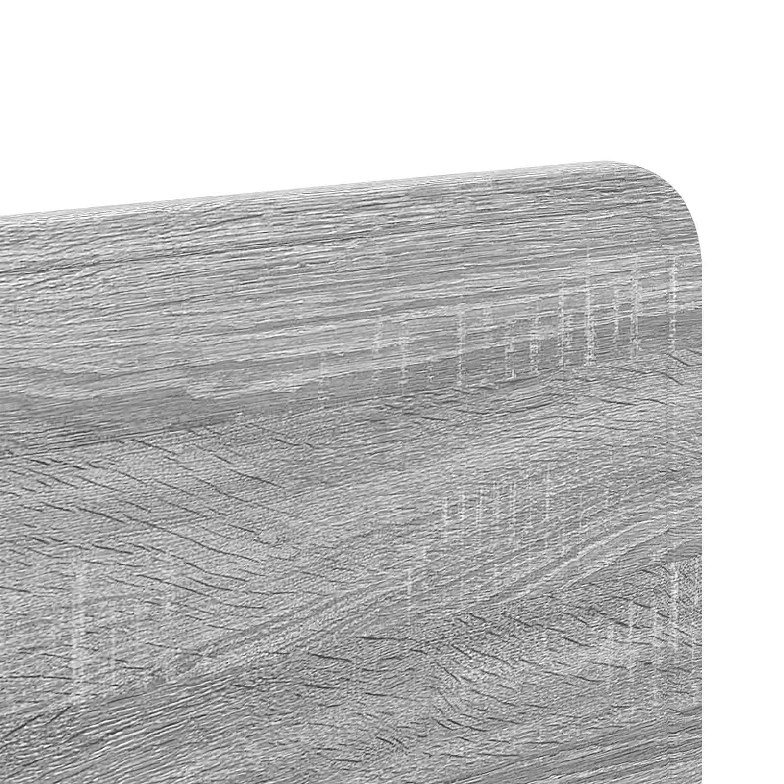Hoofdbord Grijs Sonoma Bewerkt hout is nu te koop bij PeponiXL, paradijselijk wonen!