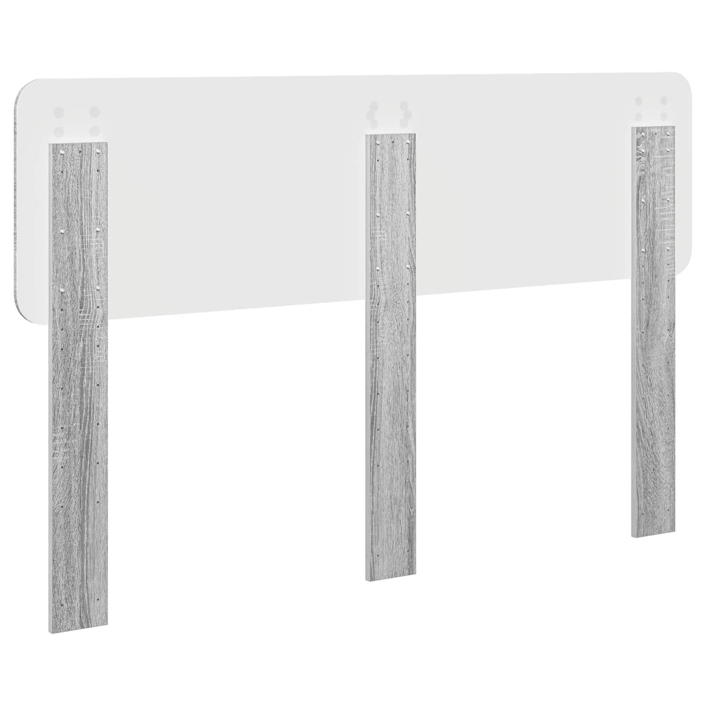 Hoofdbord Grijs Sonoma Bewerkt hout is nu te koop bij PeponiXL, paradijselijk wonen!