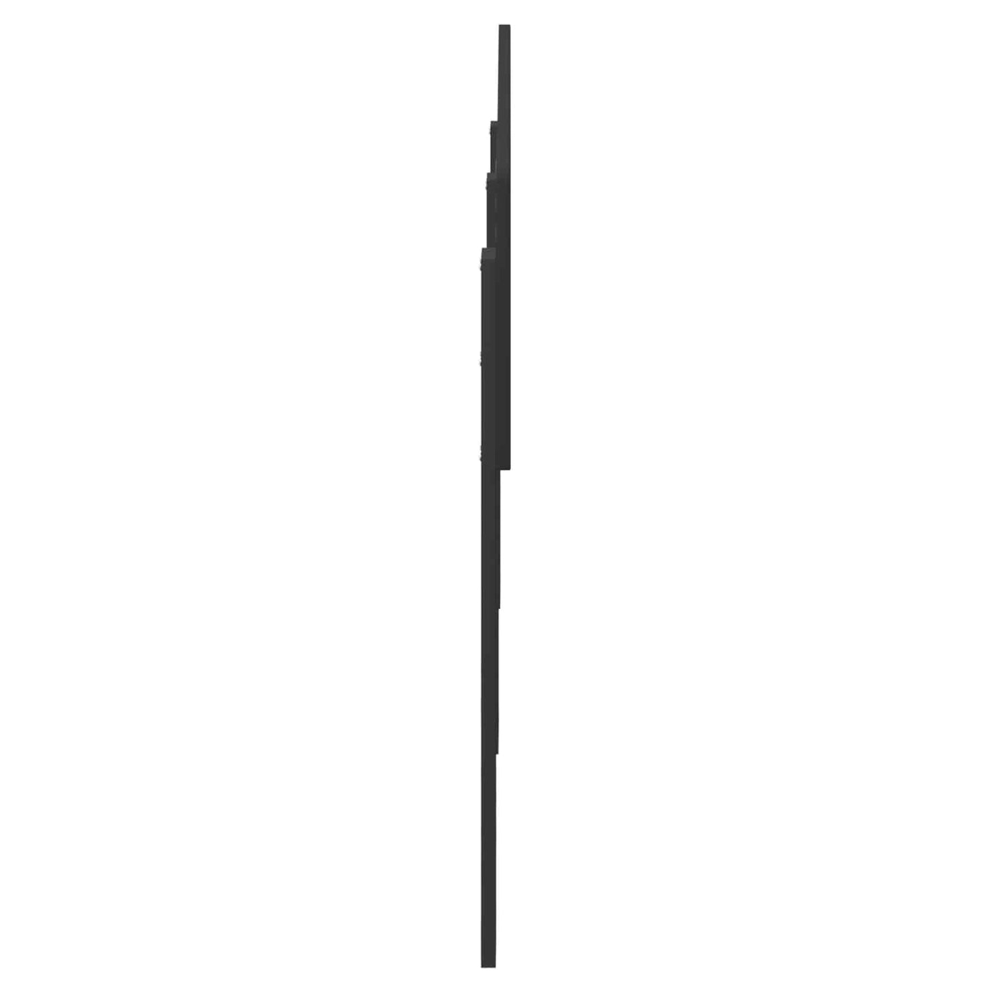 Hoofdbord Zwart Eiken Bewerkt hout is nu te koop bij PeponiXL, paradijselijk wonen!