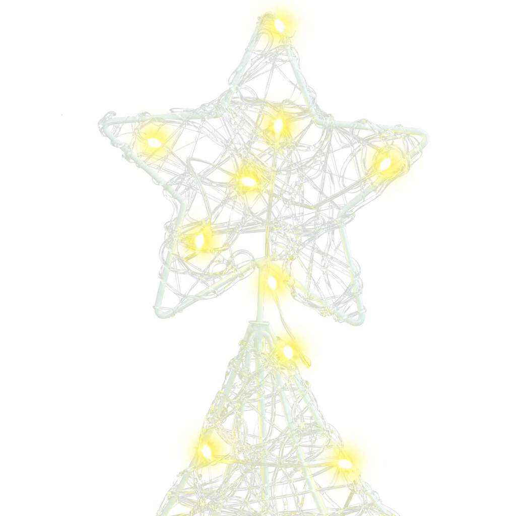 Kerstboom met 100 LED Warmwit 120 cm Acryl is nu te koop bij PeponiXL, paradijselijk wonen!