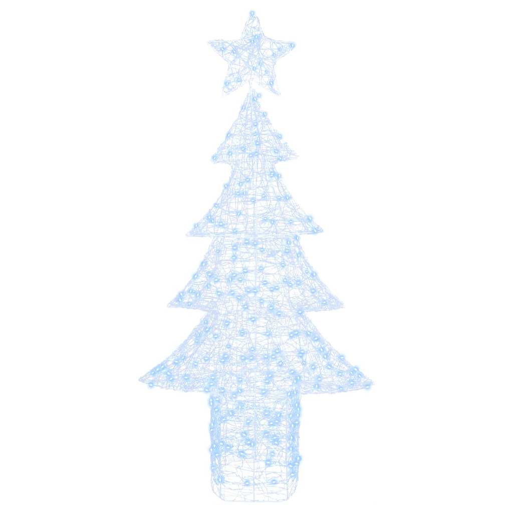 Kerstboom met 240 LED Koudwit 180 cm Acryl is nu te koop bij PeponiXL, paradijselijk wonen!