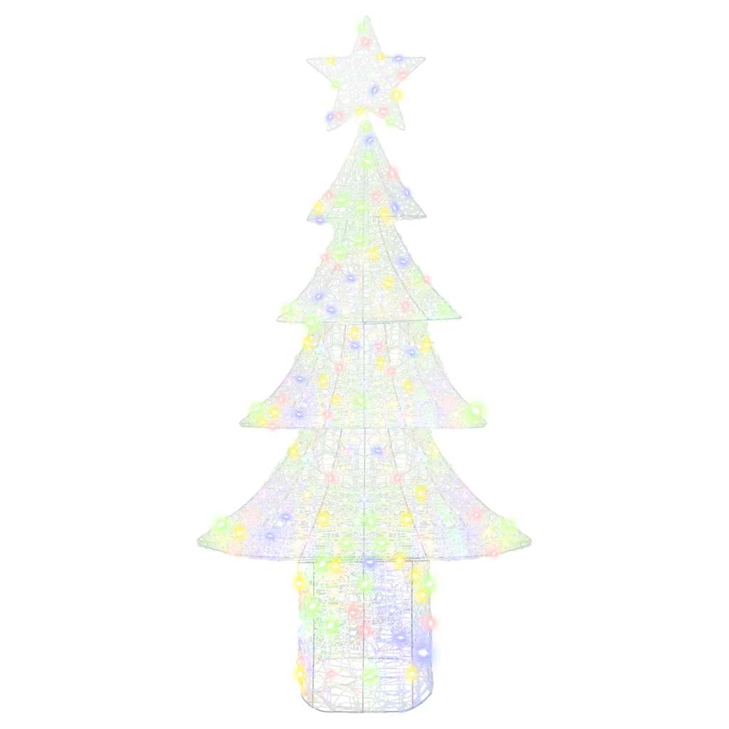 Kerstboom met 240 LED Multikleur 180 cm Acryl is nu te koop bij PeponiXL, paradijselijk wonen!