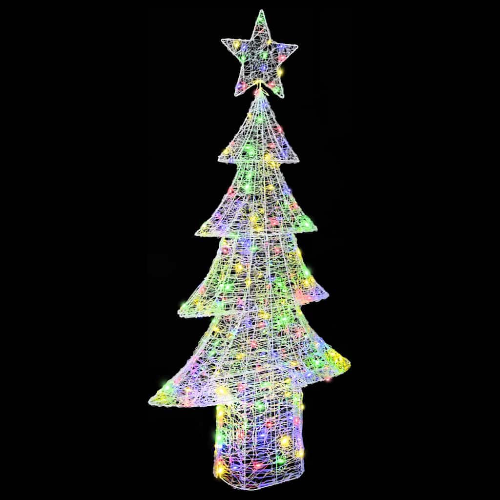 Kerstboom met 240 LED Multikleur 180 cm Acryl is nu te koop bij PeponiXL, paradijselijk wonen!