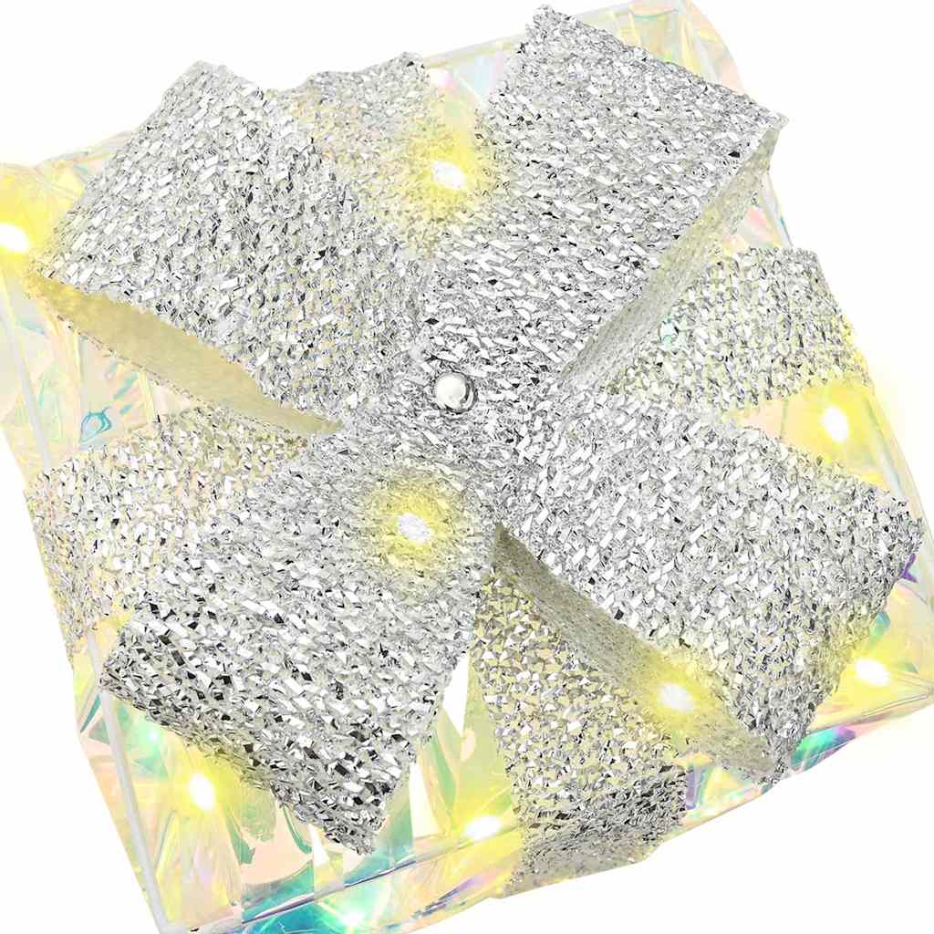 Cadeau Doos met 60 LED 3 pcs Warmwit 20 x 20 x 20 cm PET is nu te koop bij PeponiXL, paradijselijk wonen!