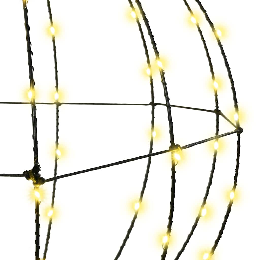 Bal met 192 LED Warmwit 59,5 x 59,5 x 63 cm Metaal is nu te koop bij PeponiXL, paradijselijk wonen!