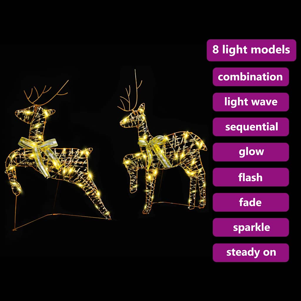LED Rendieren met 40 LED 2 pcs Warmwit PET is nu te koop bij PeponiXL, paradijselijk wonen!