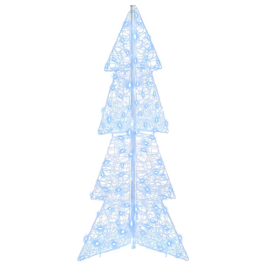 Kerstboom met 100 LED Koud Wit 120 cm Acryl is nu te koop bij PeponiXL, paradijselijk wonen!