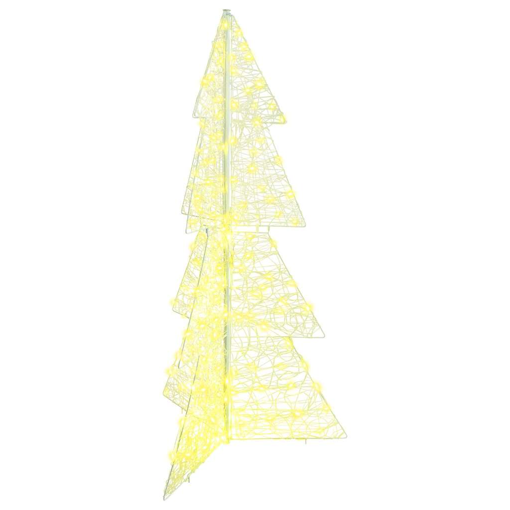 Kerstboom met 160 LED Warmwit 150 cm Acryl is nu te koop bij PeponiXL, paradijselijk wonen!