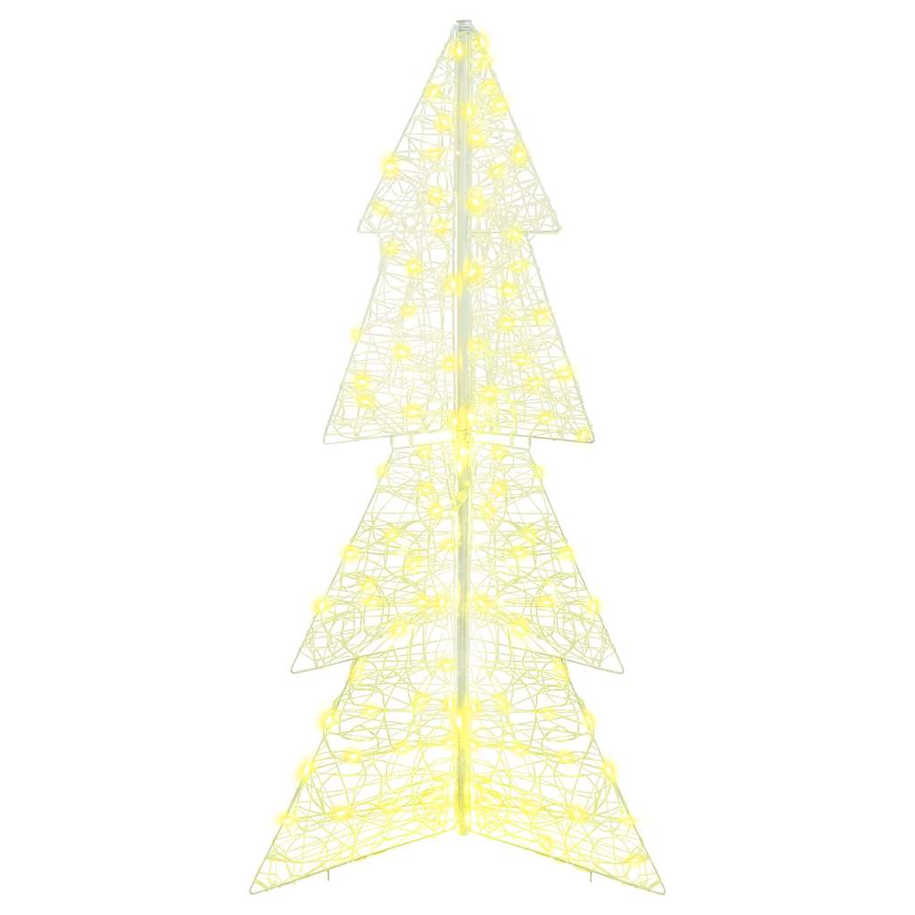 Kerstboom met 160 LED Warmwit 150 cm Acryl is nu te koop bij PeponiXL, paradijselijk wonen!