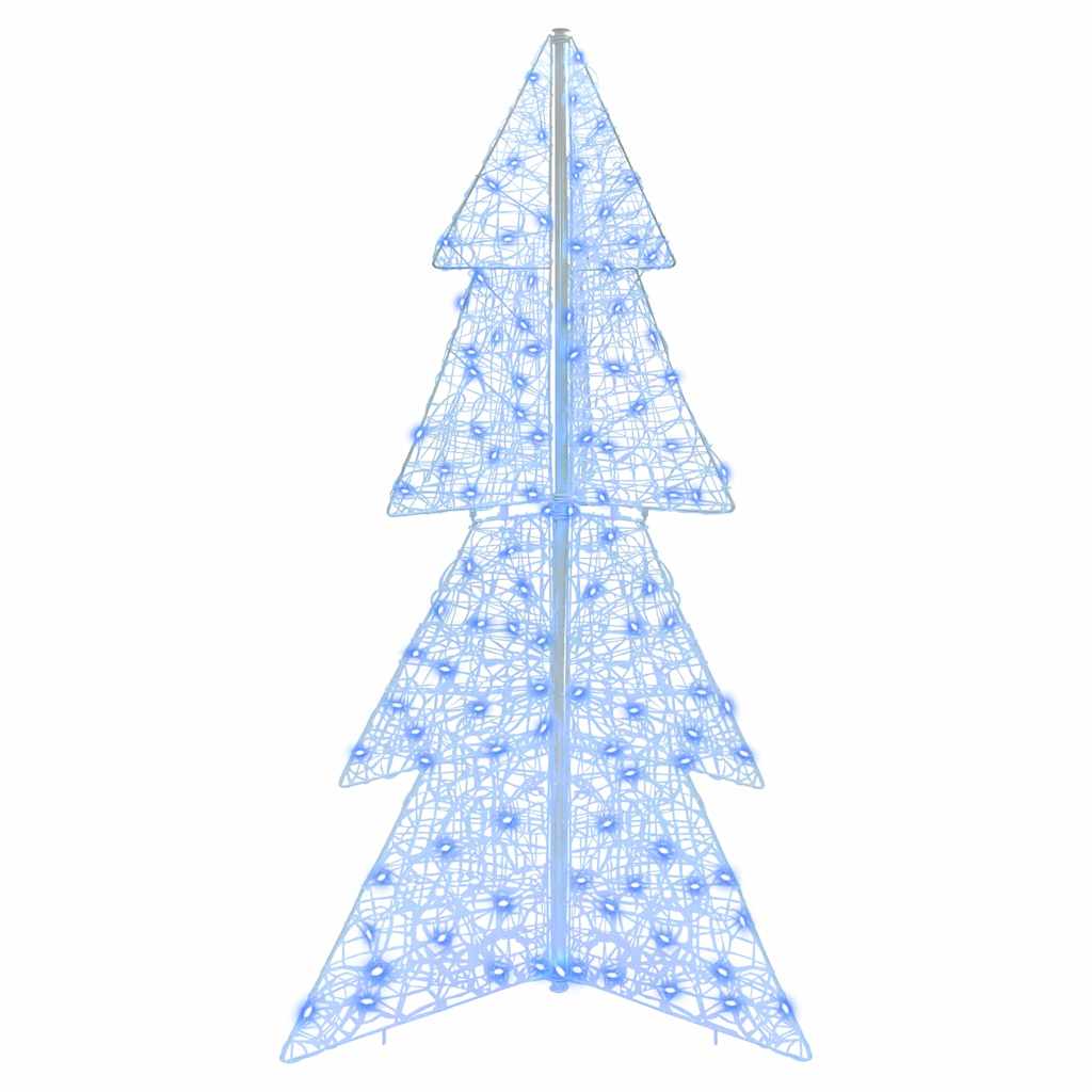 Kerstboom met 160 LED Blauw 150 cm Acryl is nu te koop bij PeponiXL, paradijselijk wonen!