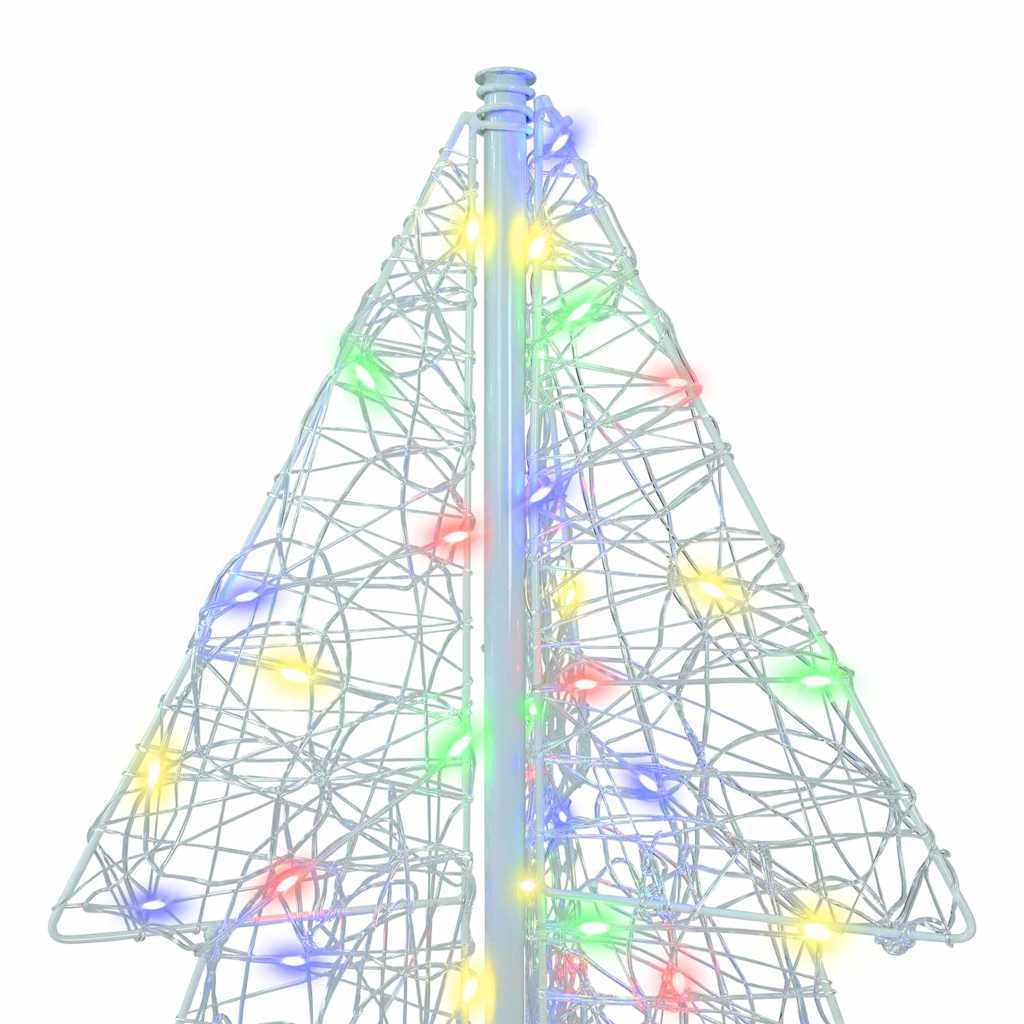 Kerstboom met 160 LED Multikleur 150 cm Acryl is nu te koop bij PeponiXL, paradijselijk wonen!
