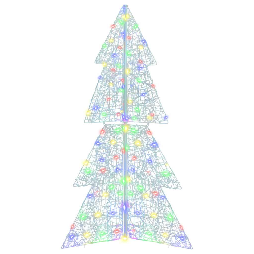 Kerstboom met 160 LED Multikleur 150 cm Acryl is nu te koop bij PeponiXL, paradijselijk wonen!
