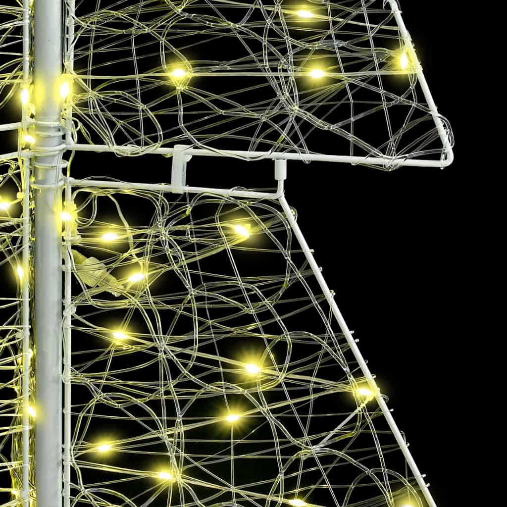 Kerstboom met 240 LED Warmwit 180 cm Acryl is nu te koop bij PeponiXL, paradijselijk wonen!