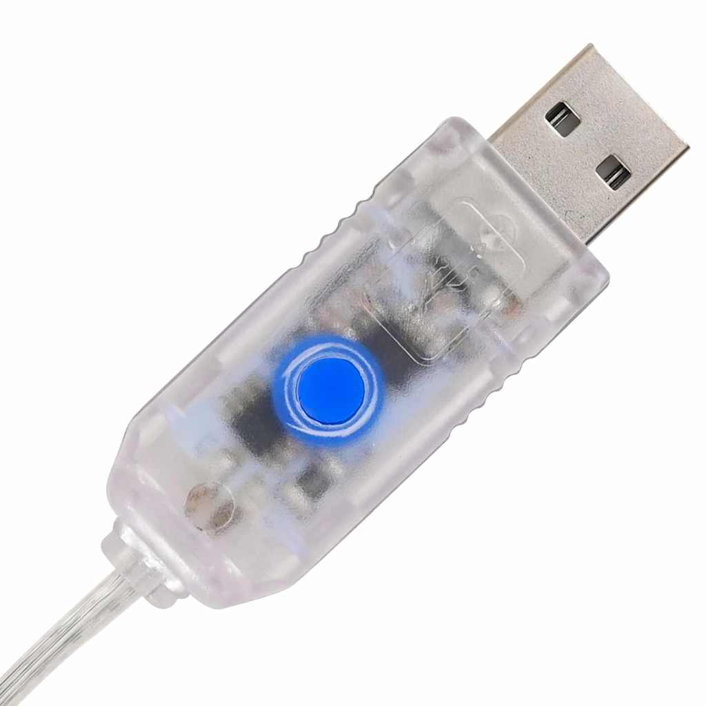Kerstboom met 240 LED Warmwit 180 cm Acryl is nu te koop bij PeponiXL, paradijselijk wonen!