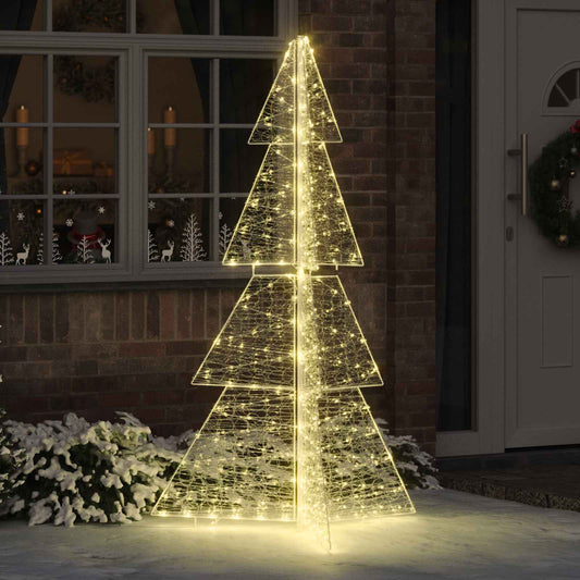 Kerstboom met 240 LED Warmwit 180 cm Acryl is nu te koop bij PeponiXL, paradijselijk wonen!