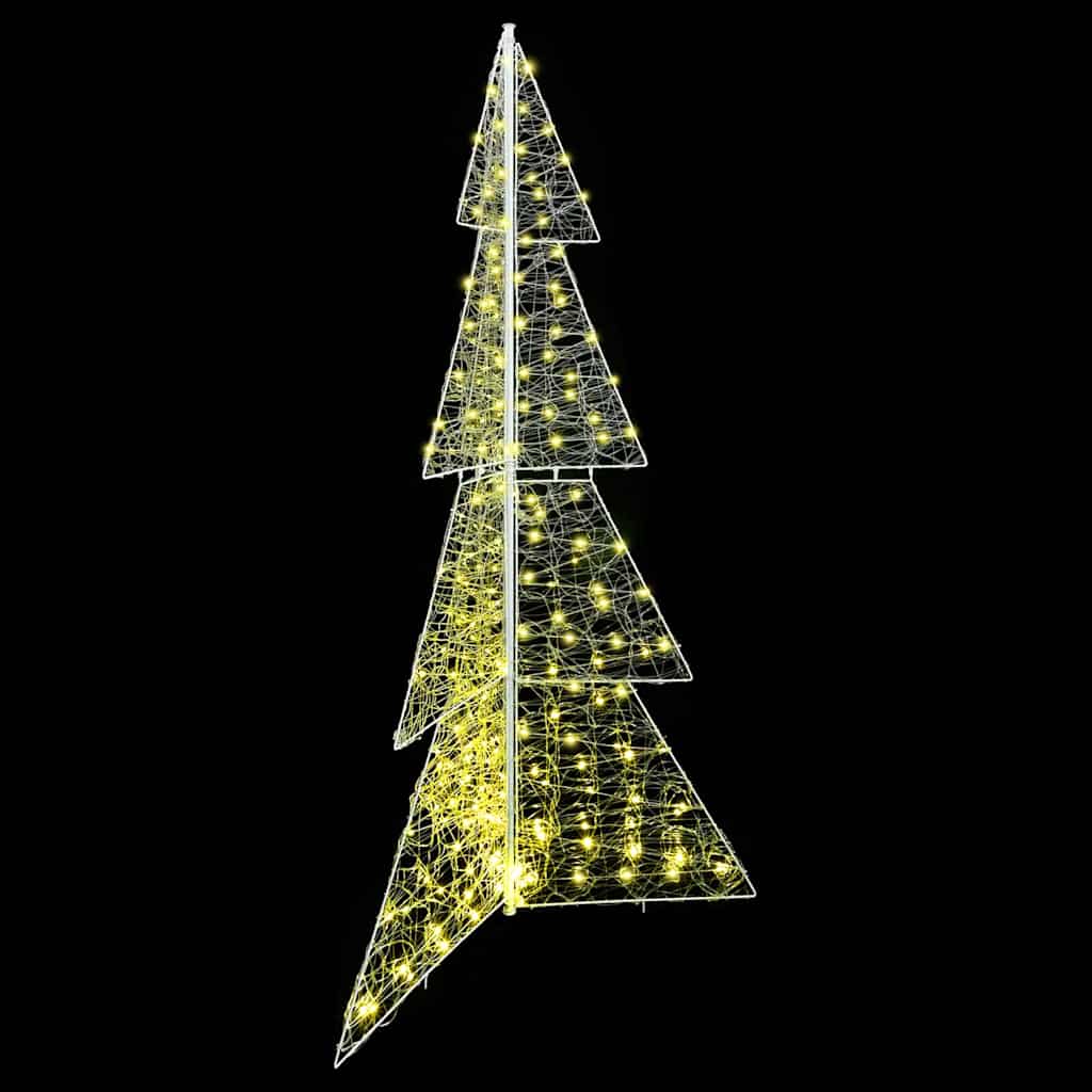 Kerstboom met 240 LED Warmwit 180 cm Acryl is nu te koop bij PeponiXL, paradijselijk wonen!