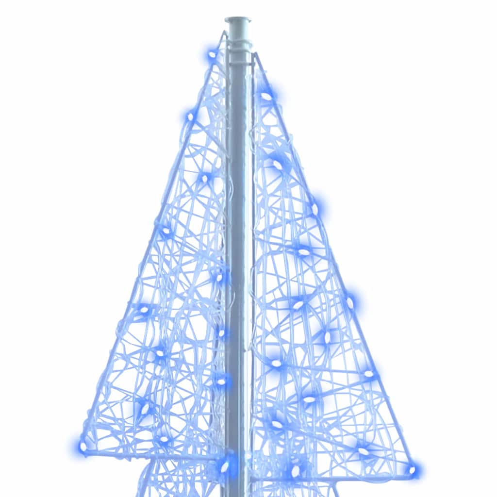 Kerstboom met 240 LED Blauw 180 cm Acryl is nu te koop bij PeponiXL, paradijselijk wonen!