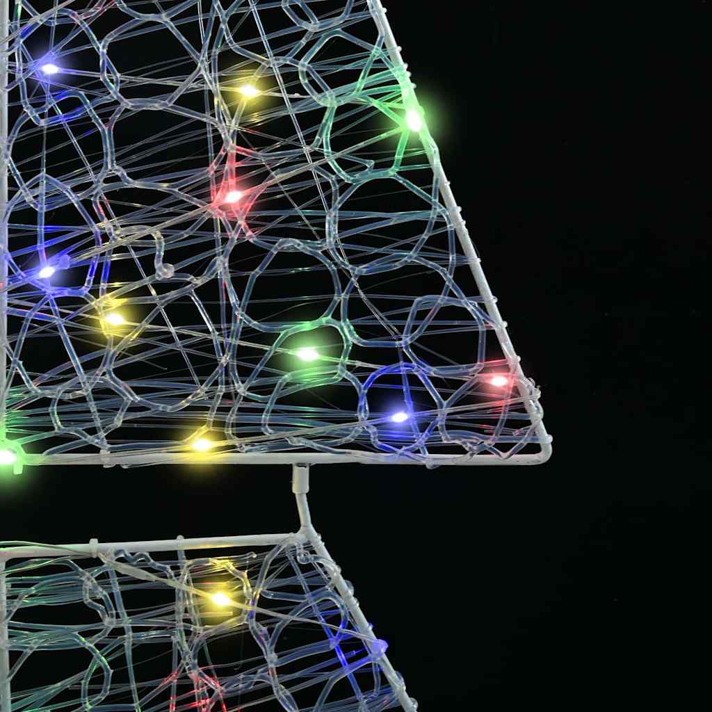 Kerstboom met 240 LED Multikleur 180 cm Acryl is nu te koop bij PeponiXL, paradijselijk wonen!