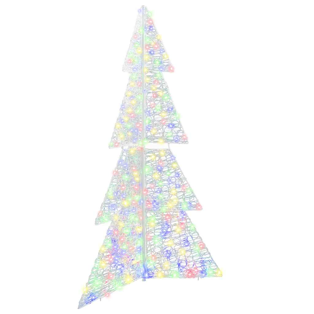Kerstboom met 240 LED Multikleur 180 cm Acryl is nu te koop bij PeponiXL, paradijselijk wonen!