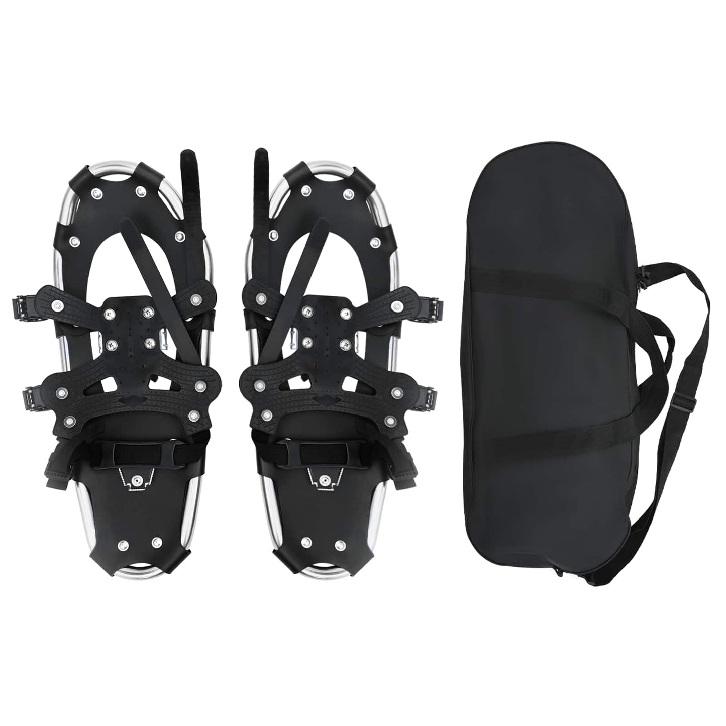 3 in 1 Sneeuwschoenen Zilver en Zwart 53,5 x 21 cm is nu te koop bij PeponiXL, paradijselijk wonen!