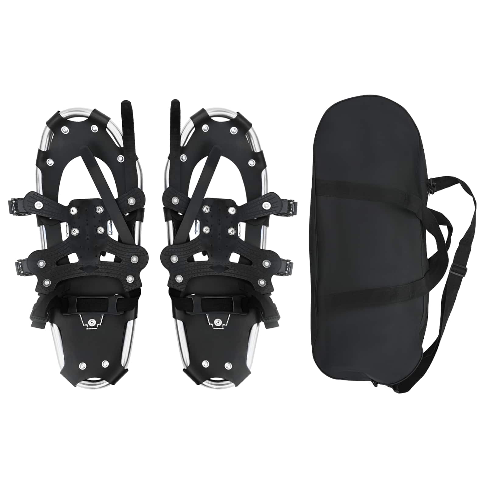 3 in 1 Sneeuwschoenen Zilver en Zwart 53,5 x 21 cm is nu te koop bij PeponiXL, paradijselijk wonen!