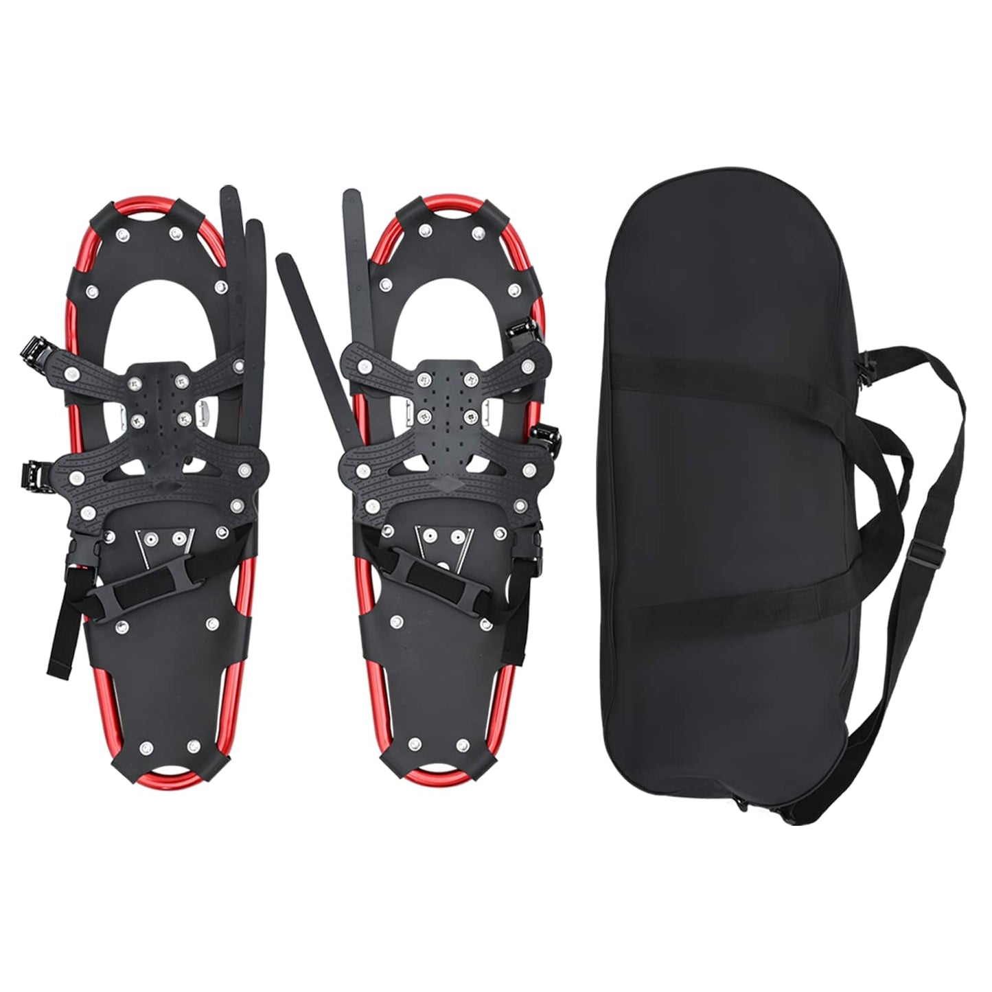 3 in 1 Sneeuwschoenen Rood en Zwart 63 x 21 cm is nu te koop bij PeponiXL, paradijselijk wonen!