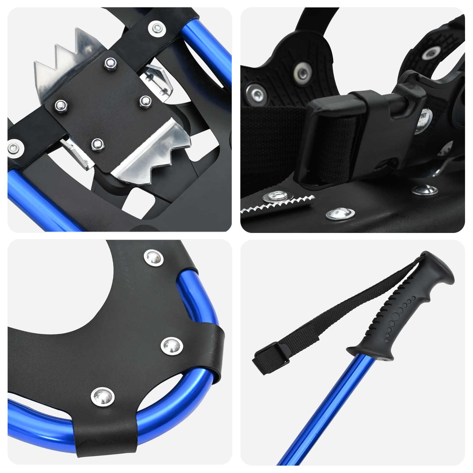 3 in 1 sneeuwschoenen met wandelschoenen Blauw en Zwart is nu te koop bij PeponiXL, paradijselijk wonen!